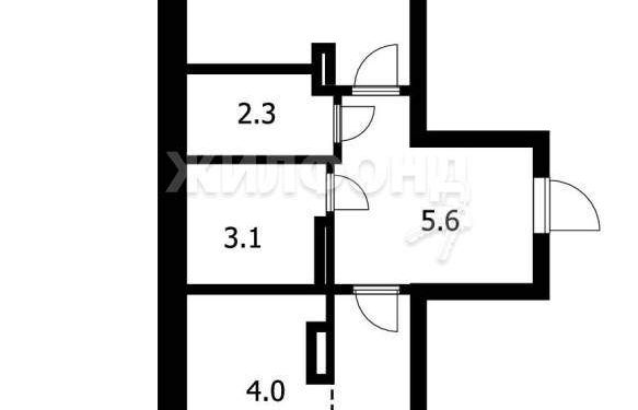 Квартира, 43.1 м²