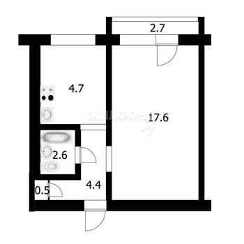 Квартира, 29.8 м² | Фото 2